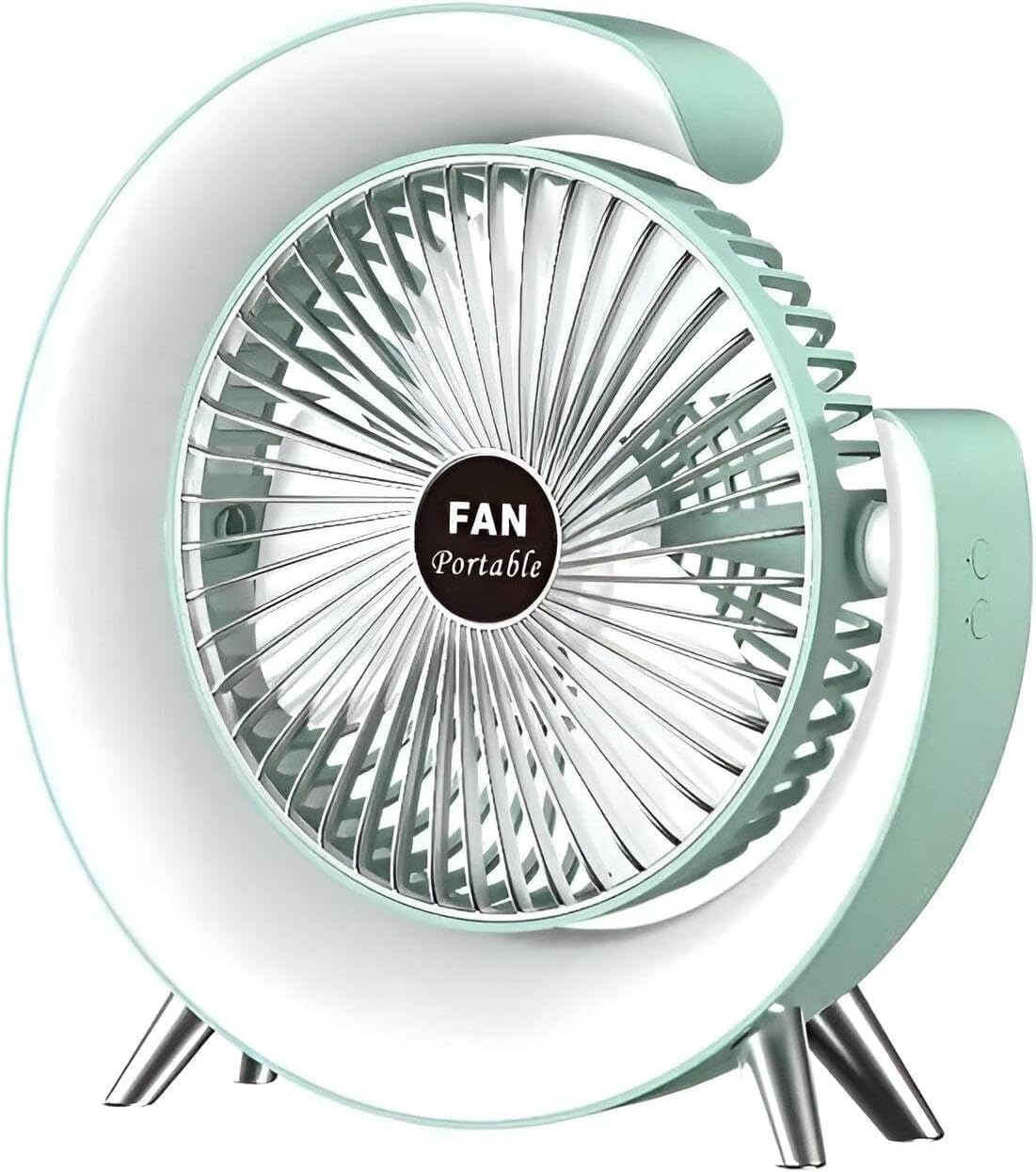ŠARENI STOLNI VENTILATOR SA LED OSVJETLJENJEM