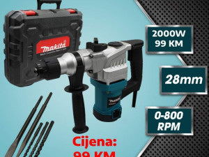 MAKITA UDARNA BUŠILICA 2000 W