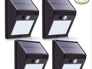 SET 4 SOLARNA LED REFLEKTORA SA SENZOROM