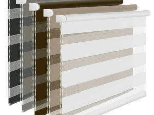 ZEBRA ZAVJESE BUŠENJE U ZID ILI KAČENJE NA KRILO