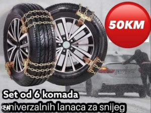 UNIVERZALNI LANCI ZA SNIJEG SET 6 KOMADA