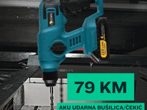 AKU BUŠILICA SA ČEKIĆEM 21 V