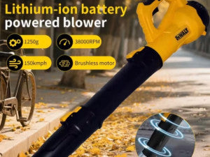 DEWALT AKU PUHAČ ZA LIŠĆE 128 V