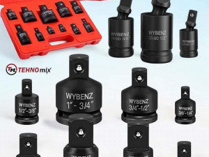 SET KOVANIH OBIČNIH I ZGLOBNIH REDUKCIJA ZA GEDORE 11 DIJELOVA