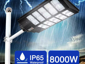 SOLARNO ULIČNI REFLEKTOR 8000 W+NOSAČ