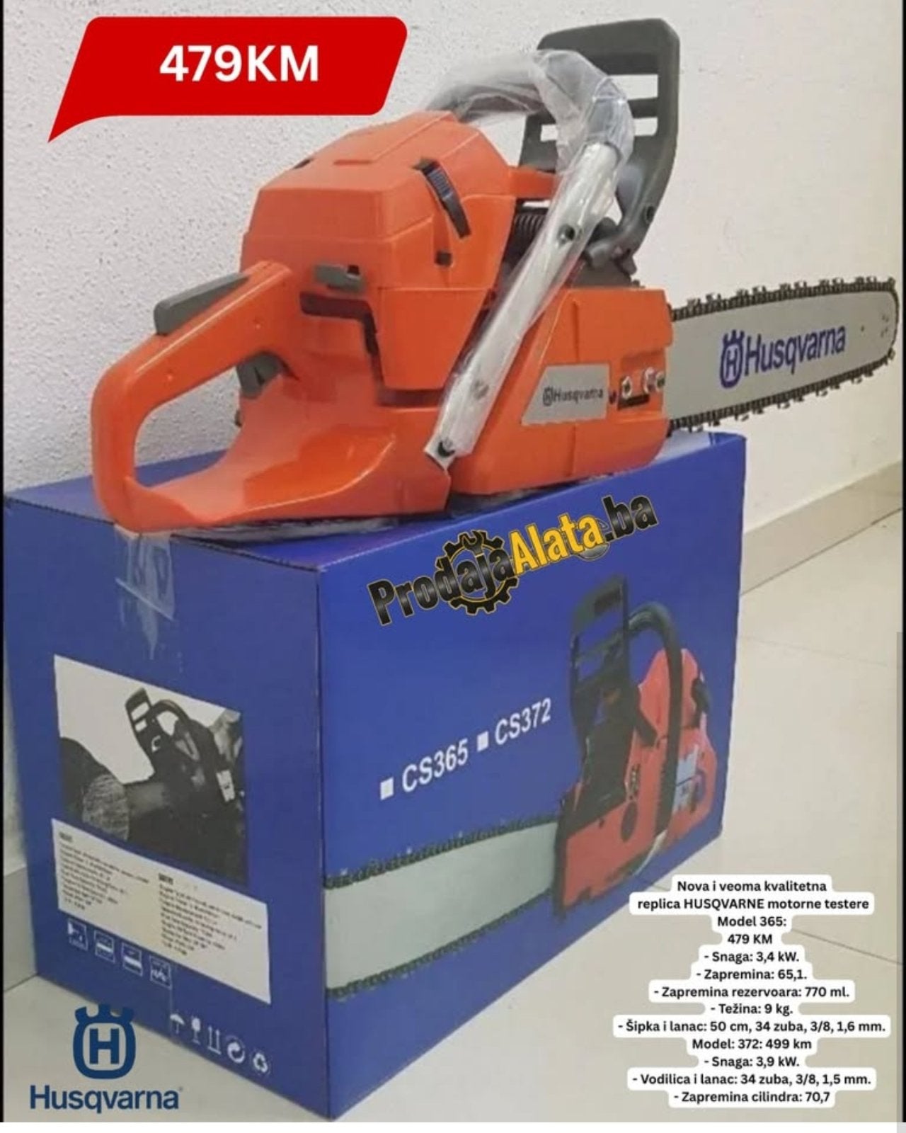 Nova generacija replika HUSQVARNA motornih testera