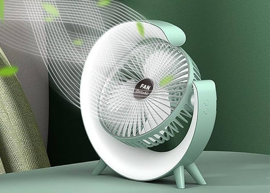 ŠARENI STOLNI VENTILATOR SA LED OSVJETLJENJEM
