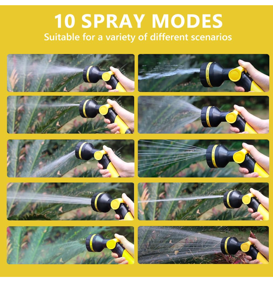 Retraktabilno baštensko crijevo sa prskalicom – 15m i 20m