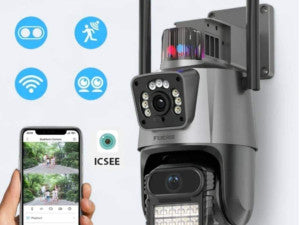 DVOSTRUKA WIFI KAMERA 9 MPX