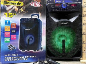 BLUETOOTH ZVUČNIK 15 MEIRENDE MR 301 2500 W