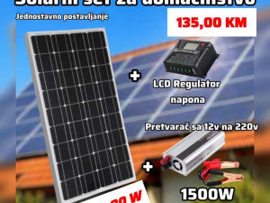 SOLARNI SET ZA DOMAĆINSTVO 3/1