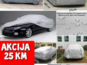 ZAŠTITNA VODOOTPORNA CERADA ZA AUTO L XL,XXL,XXXL