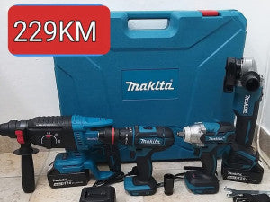 MAKITA SET 4/1 BUŠILICA, BRUSILICA, ODVIJAČ, HILTI 128 V