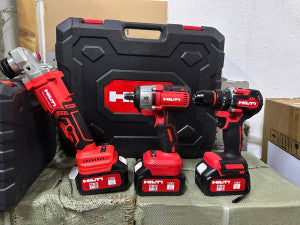 HILTI AKU SET 3/1 BUŠILICA, ODVIJAČ, BRUSILICA 128 V