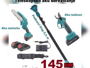 AKU SET MAKITA 3/1 MAKAZE+PILA+TELESKOP
