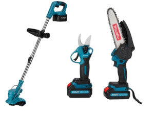 MAKITA AKU SET 3/1 TRIMER, PILA,MAKAZE