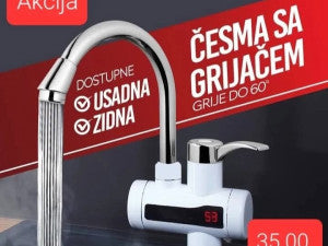 INSTANT ČESMA ZIDNA I SUDOPER SA GRIJAČEM DIGITALNA