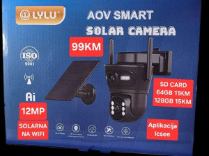 SOLARNA WIFI KAMERA 12 MPX
