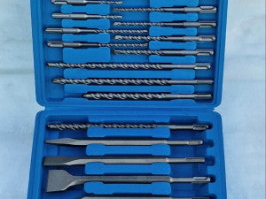 SET BURGIJA I MAJZLI ZA BETON 17 DIJELOVA