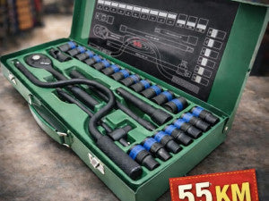 SET KOVANIH GEDORA SA NASTAVCIMA 24 DIJELA