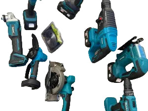 MAKITA SET 8/1 BUŠILICA,BRUSILICA,ŠTEMALICA,CIRKULAR,PILA,LAMPA