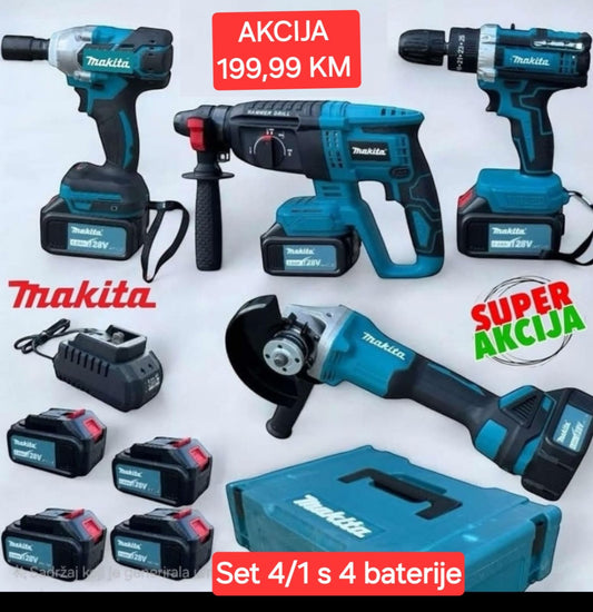 AKU MAKITA SET 4/1