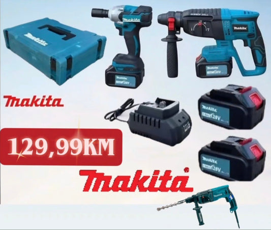 MAKITA UDARNI ODVIJAČ + HILTI SDS BUŠILIXA S ČEKIĆEM