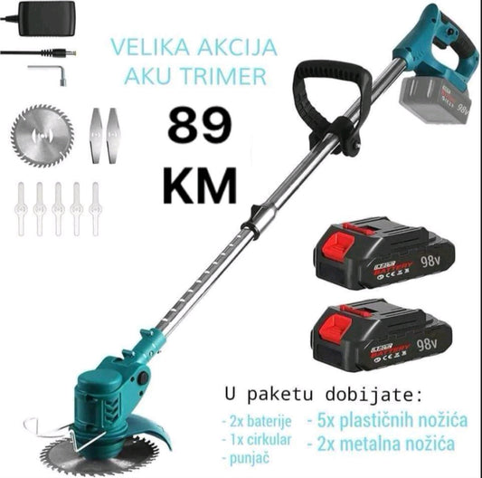 AKU TRIMER MAKITA – 2 PUNJIVE BATERIJE